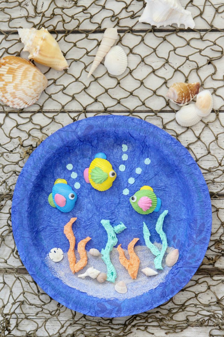 Paper Plate Ocean Craft - Fun Money Mom