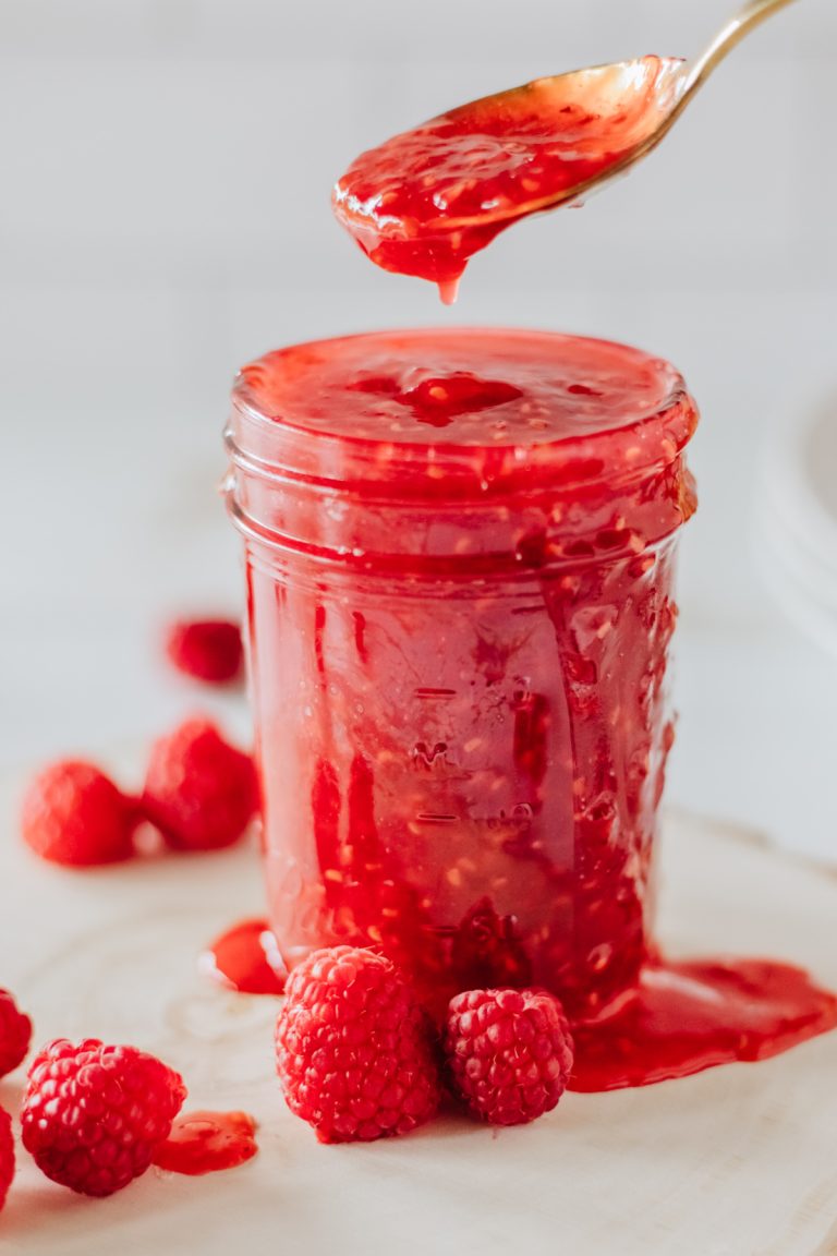 Raspberry Syrup Recipe - Fun Money Mom