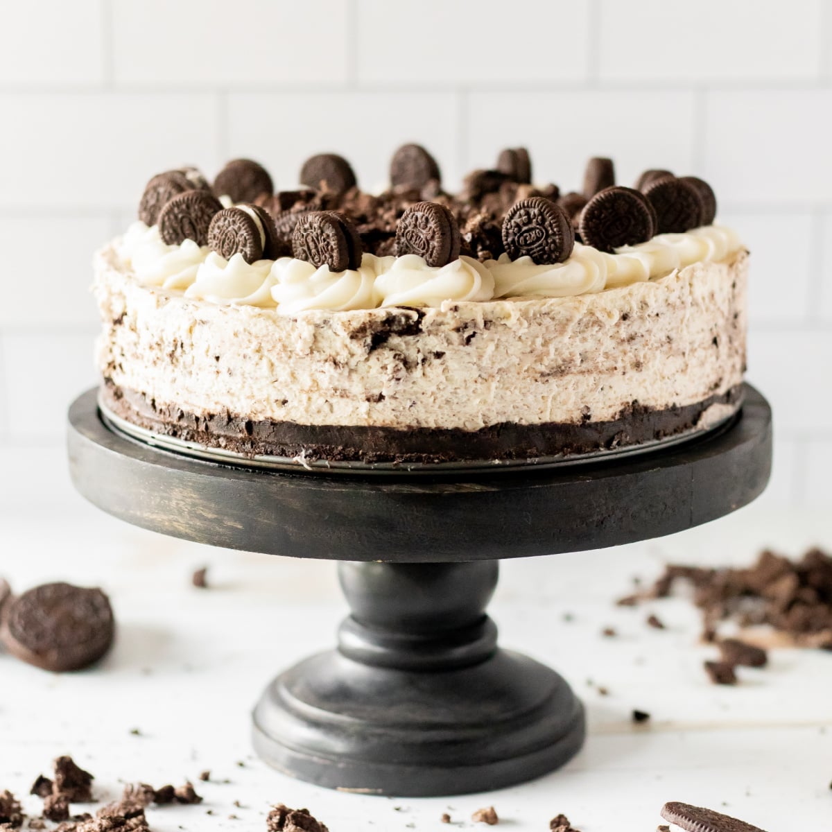 No Bake Oreo Cheesecake