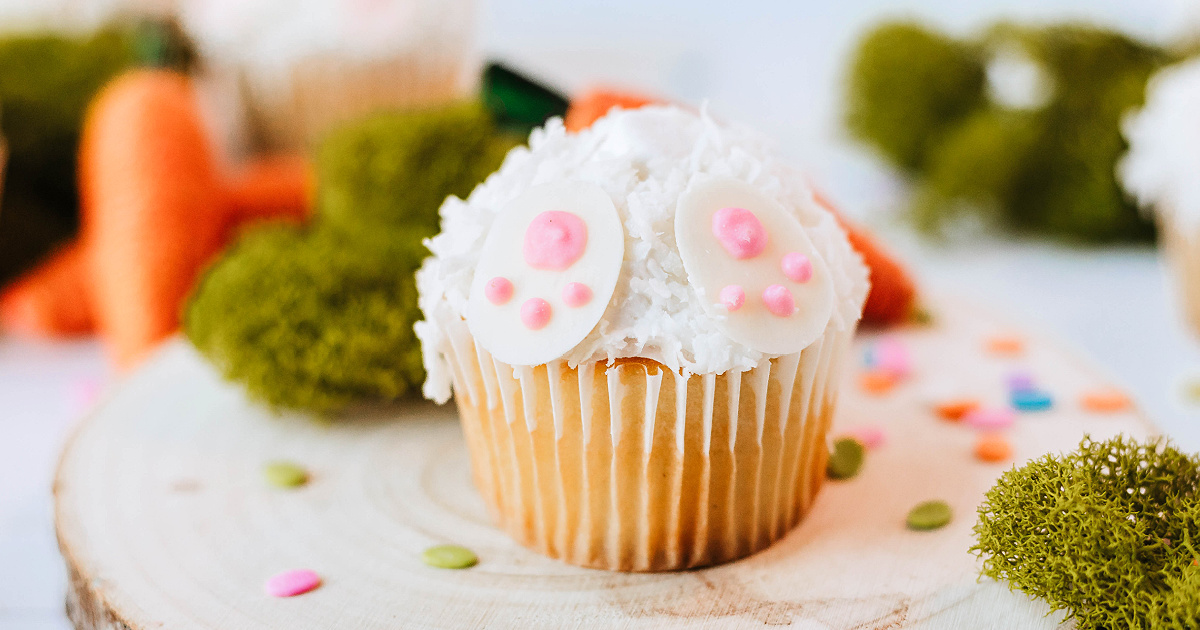 Bunny Butt Cupcakes