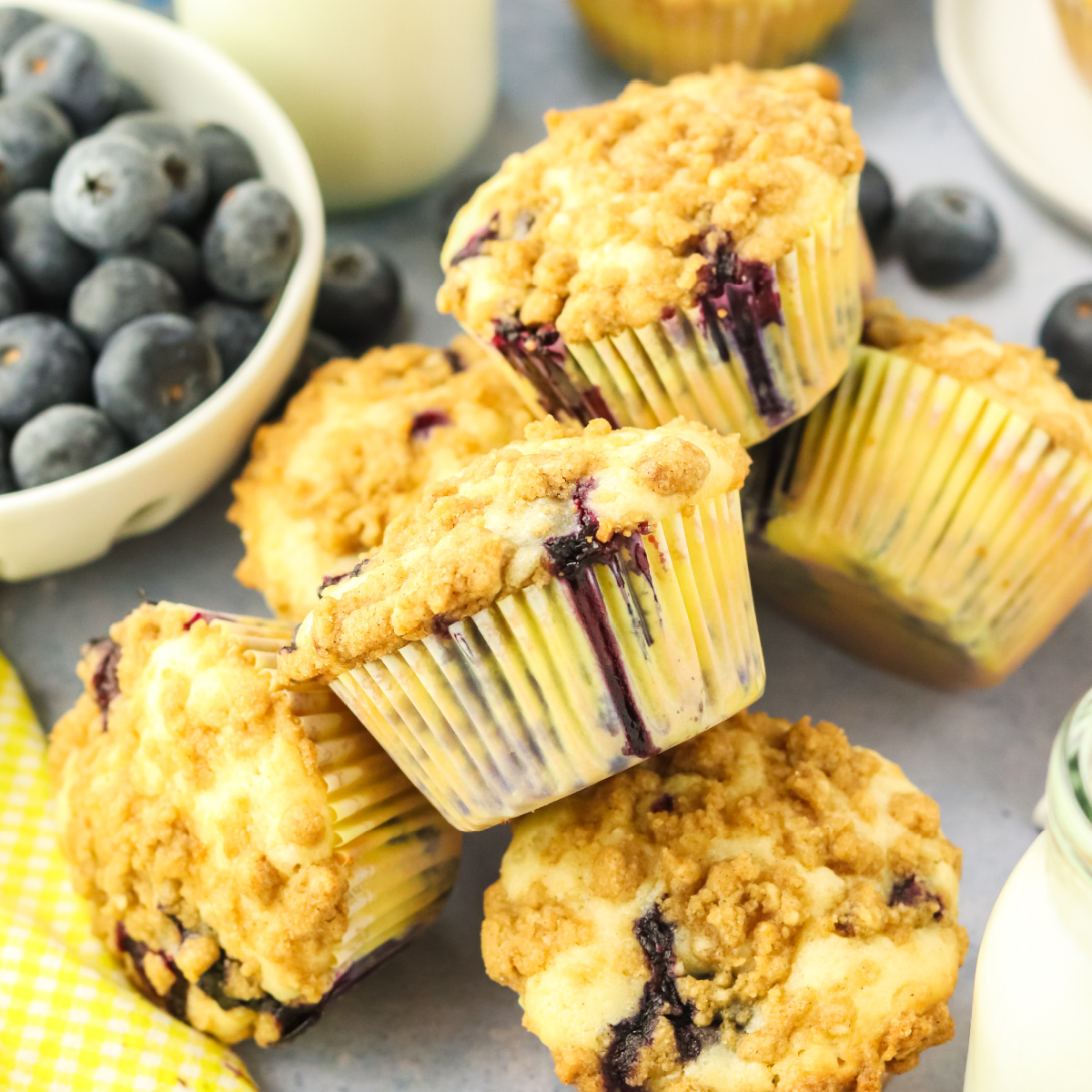 Blueberry Streusel Muffins